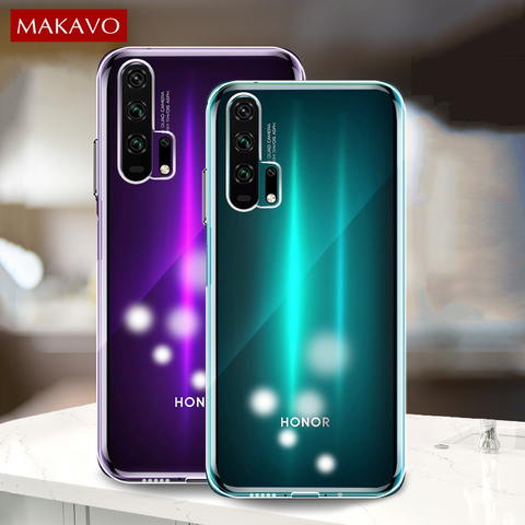 Funda de silicona transparente para Huawei Honor 20 Pro, cubierta fina de TPU claro y suave para Huawei Honor 20 Lite 20S View 20 30 ► Foto 1/6