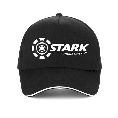 Sombrero de béisbol de Iron Man para hombre, gorra informal de algodón con cierre trasero, Tony Stark Industries, superhéroe, 2022 ► Foto 1/6