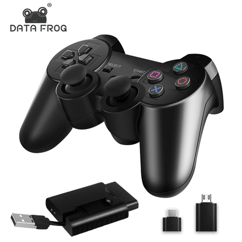 DATA FROG-mando inalámbrico 2,4G para PS3/PS2, mando para PC, mando para Android, teléfono inteligente/TV Box ► Foto 1/5