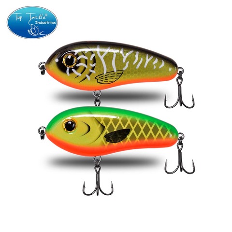 Lento se hunde pesca jerkbait señuelo para pike bajo cariño 60mm 11g CF señuelo cebo duro para bass musky ► Foto 1/6