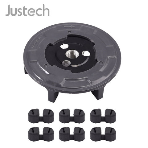 Justech-embrague de compresor de aire acondicionado para coche, Kit de disco 1K0820859N para AUDI A3 A4 A6, Set de accesorios para coche 7SE 6SE ► Foto 1/6