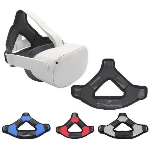 Correa antideslizante para la cabeza VR para Oculus Quest 2, almohadillas para el sudor, diadema de cojín suave, accesorios, novedad ► Foto 1/6