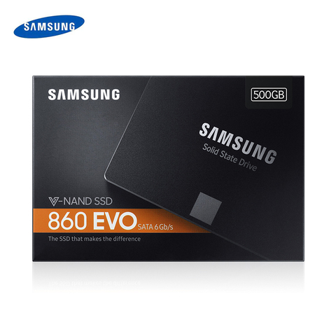 Samsung SSD 4T 2TB 1TB 500GB 250GB disco duro de estado sólido interno Disco Duro sapa3 2,5 pulgadas ordenador portátil disco de escritorio HD 860 EVO ► Foto 1/6