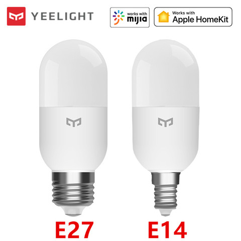 Yeelight-bombilla LED inteligente M2, con Bluetooth, malla, E27, E14, regulable, control por aplicación de temperatura a Color, compatible con MiHome ► Foto 1/6