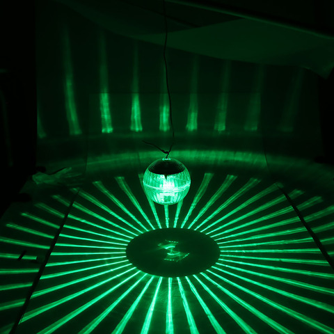 Luz subacuática Led para piscina luz impermeable 7 Color RGB LED luces flotantes Solar estanque de pesca Luz ► Foto 1/6