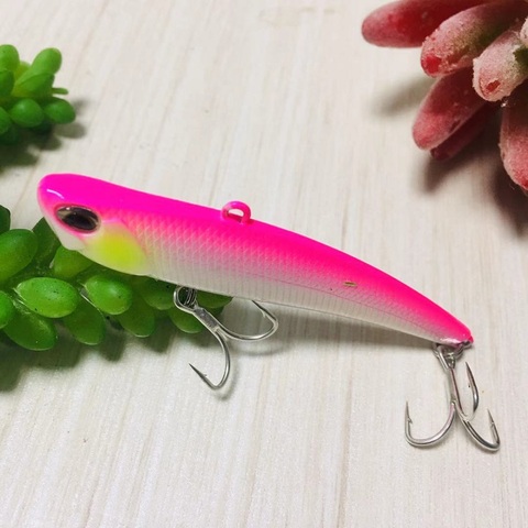 Lubit Bay-señuelo de pesca de hundimiento de SV-70, cebos de pesca VIB, 70mm/13g, vibración de hundimiento, Crankbaits, sal de hielo de invierno, wobblers de aparejos de pesca ► Foto 1/6