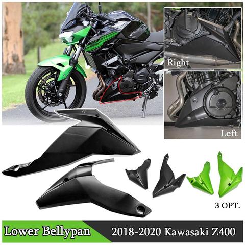 Z400 vientre Pan para 2022-2022 Kawasaki Z400 Bellypan menor motor Spoiler capó protección carenado accesorios de la motocicleta ► Foto 1/6