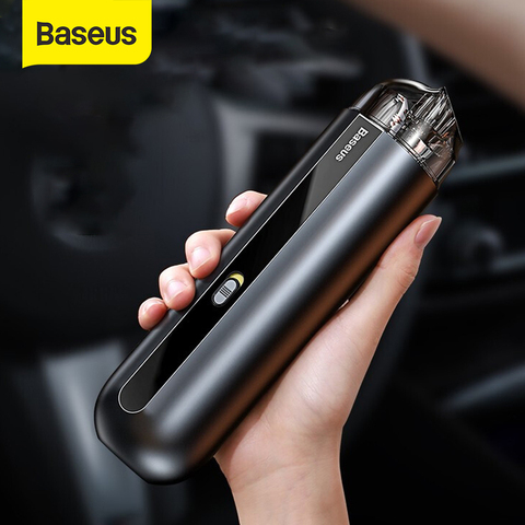 Baseus-Aspiradora portátil para coche, miniaspirador inalámbrico de 5000Pa, también para limpieza de escritorio ► Foto 1/6