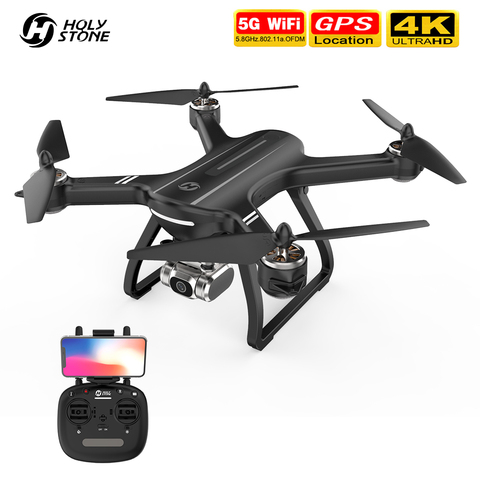 HolyStone HS700D Drone GPS sin escobillas 5G 800M WIFI FPV 2K Cámara Full HD GPS Drone RC Drone 1km 1000M 22 minutos Profesional Quadcopter ► Foto 1/6