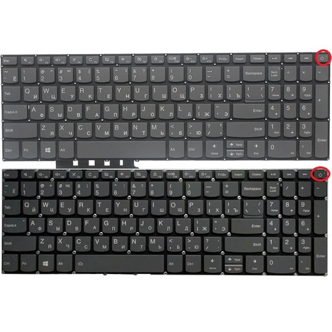 Teclado ruso para ordenador portátil Lenovo IdeaPad 320-15 320-15ABR 320-15AST 320-15IAP, novedad ► Foto 1/6