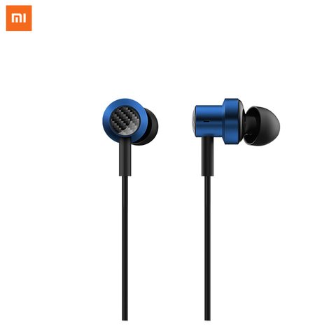 Xiaomi-auriculares intrauditivos con cable, auriculares con controladores duales de 3,5mm, Auriculares deportivos de graves con micrófono para IPhone y Samsung ► Foto 1/6