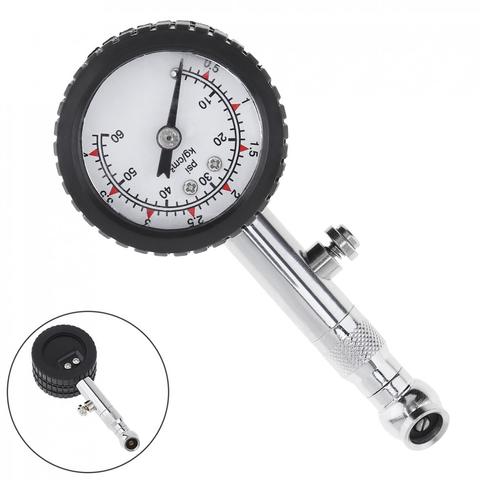 Medidor de presión de neumáticos de automóviles, medidor de Dial de presión de aire para neumáticos de automóviles, 0-60 psi, YD-6025 unidad ► Foto 1/6