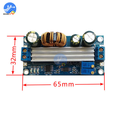 Módulo de cargador de 3A 35W CC CV ajustable de 5-30 V a CC de 0,5-30 V de voltaje de alimentación ► Foto 1/2