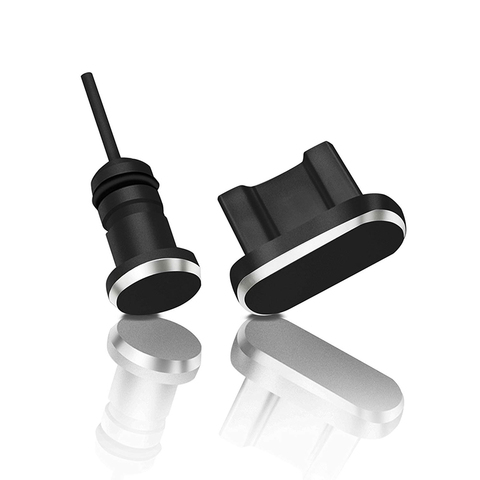 Puerto Micro carga de Teléfono Usb + conector de auriculares de 3,5mm, Conector Micro Usb antipolvo para Xiaomi y Huawei, 2 uds., envío gratis ► Foto 1/6