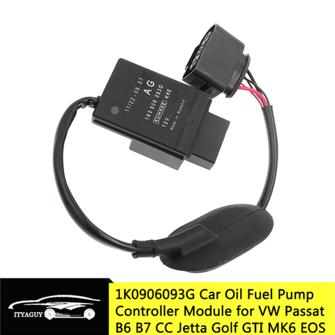 Controlador de bomba de combustible para coche, Unidad de módulo de controlador de aceite 1K0906093G para VW Passat B6 B7 CC Jetta Golf GTI MK6 EOS Scirocco 1K0906093F 1K0906093D ► Foto 1/6