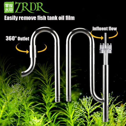 ZRDR-filtro de tubo de lirio de acero inoxidable, con entrada y salida separadora de superficie, purificación de Tanque De Agua de pescado, circulación ► Foto 1/6