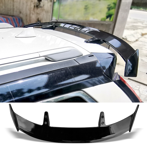 Maletero Spoiler tipo TE carbono superficie trasera de coche maletero ala material ABS Refit accesorios Spoiler para X-Trail Rogue T32 2014-2022 ► Foto 1/6