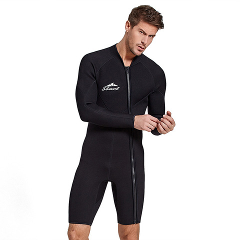 Traje de neopreno sjart de 3mm para buceo, traje de neopreno para hombre, traje de surf para hombre, traje de neopreno para surf, trajes húmedos para triatlón, traje de neopreno para hombre ► Foto 1/5