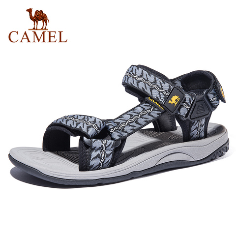 Sandalia de hombre CAMEL, nuevos zapatos para hombre, transpirables, ligeros, antideslizantes, sandalias de playa, zapatos, sandalias de verano para hombres, senderismo ► Foto 1/6