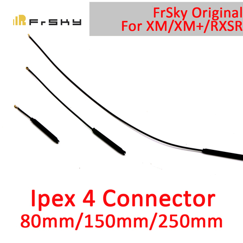 FrSky 2,4 GHz, 80mm, 150mm IPEX4 antena dipolo para XM / XM + / X4R / X4RSB / S6R / S8R / G-RX8 / G-RX6 / RX4R / RX6R receptores ► Foto 1/3