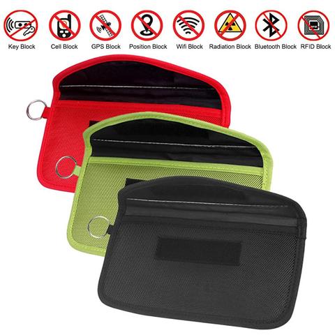 Bolsa protectora para teléfono móvil, funda tipo billetera para Protección de Privacidad y control remoto de coche, para viaje y seguridad de datos, Bolsa de bloqueo de señal ► Foto 1/6