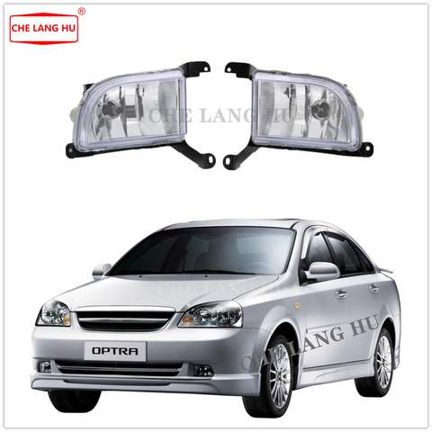 Luces antiniebla de parachoques delantero para coche GM Chevrolet Lacetti Optra 2003, 2004, 2005, 2006, 2007, con bombillas, envío rápido ► Foto 1/6