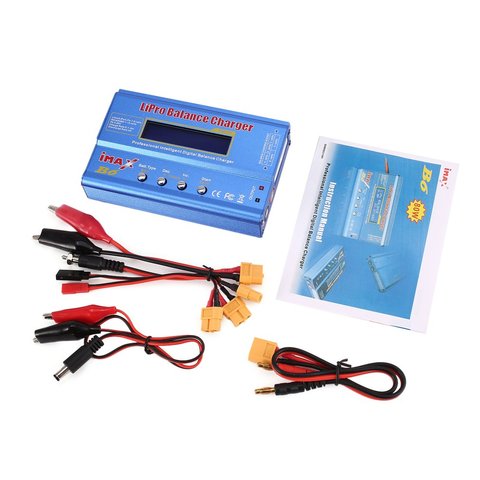 Lipo-cargador de equilibrio Nimh Li-ion ni-cd AC/DC RC B6AC 80W 6A 10W, descargador de batería estándar IMAX B6 ► Foto 1/6