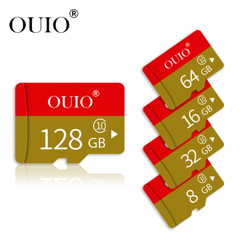 Tarjeta Micro SD TF 8 16 32 64 128 GB Clase 10 tarjeta de memoria Flash Micro sd 8 GB 16GB 32GB 64GB 128 GB para teléfono inteligente adaptador ► Foto 1/6