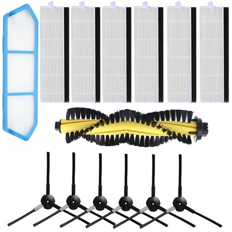 Cepillo principal con filtro HEPA para Robot aspirador, cepillos laterales de esponja para kitfort-KT-519 piezas de Robot aspirador kitfort-KT-519 KT519 ► Foto 1/5