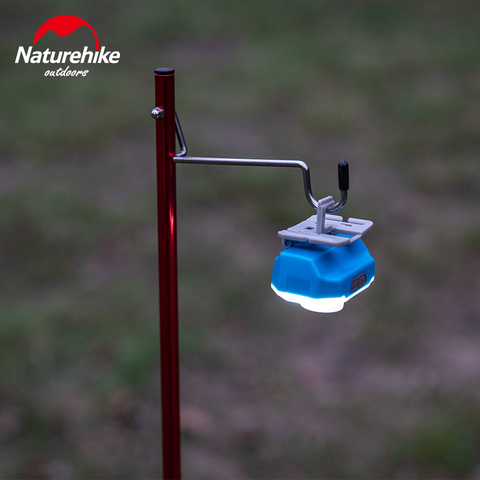 Naturehike-Soporte de farol para lámpara, soporte de viaje para exteriores, tienda de campaña plegable, poste de luz, gancho para lámpara, equipo portátil para acampar colgador de farol ► Foto 1/6