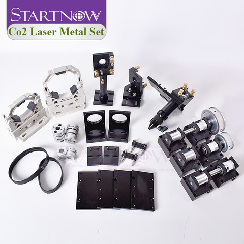 Kit DIY: CO2 láser componentes mecánicos metal Transmisión Equipos piezas Juego de láser de grabado Cúter equipo de la máquina ► Foto 1/6