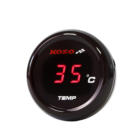 Koso-medidor de temperatura de agua redondo para motocicleta Yamaha NMAX TMAX XMAX, medidor de temperatura Digital, resistente al agua ► Foto 1/6