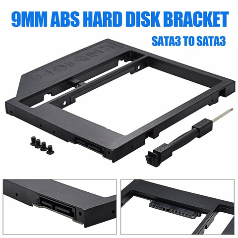 2da caja SATA de segunda para HDD Caddy a SATA, 2,5 