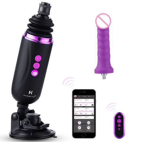 Hismith-máquina sexual programable para mujeres, cápsula portátil con múltiples velocidades y frecuencias, recargable ► Foto 1/6