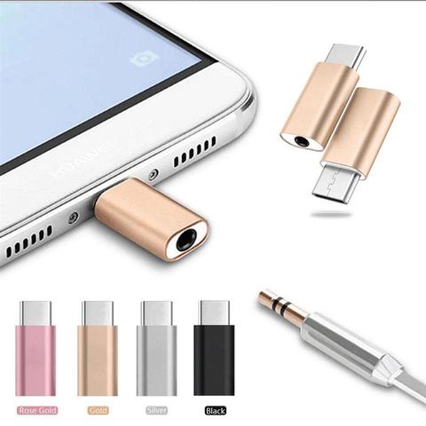 Adaptador de auriculares Universal USB tipo C, Conector de móvil de inyección tipo C, 3,5mm ► Foto 1/6