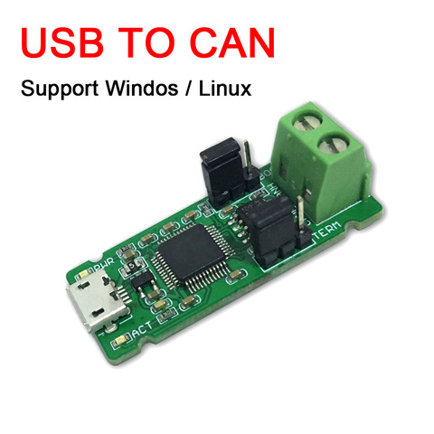 DYKB USB a CAN módulo de conversión/Asistente de depuración CAN bus analizador para Windos / Linux win10 win7 software de depuración ► Foto 1/6