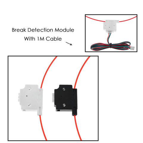 3D filamento de impresora romper de detección con 1M Cable-Sensor Material Runout para Detector de 3D piezas de la impresora ► Foto 1/6