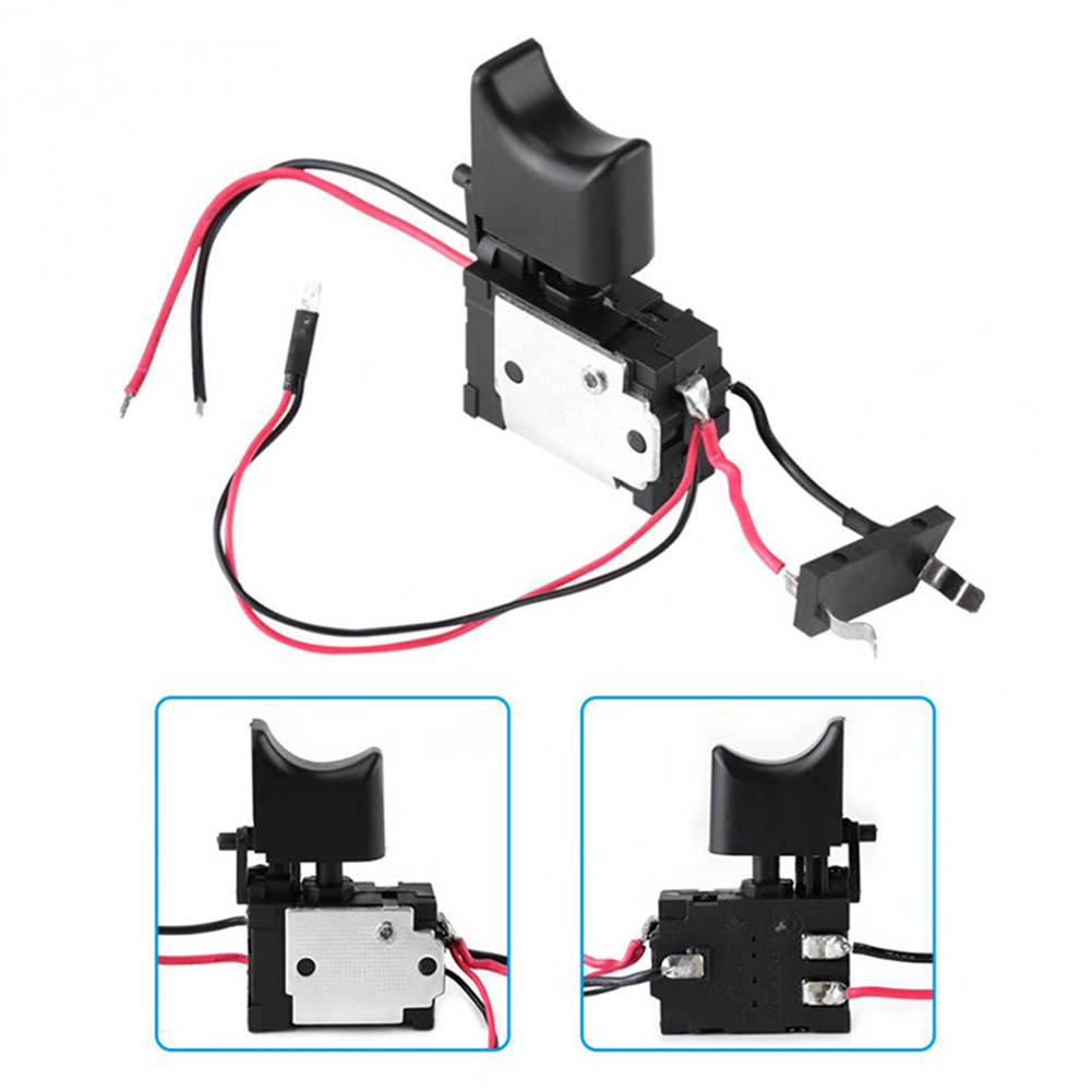 DC7.2-24V interruptor taladro eléctrico inalámbrico botón de Control de velocidad gatillo con luz pequeña herramientas eléctricas piezas para Bosch Makita. ► Foto 1/6