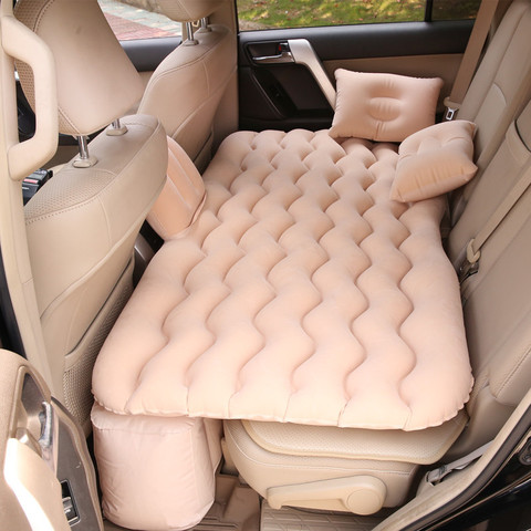 Colchón inflable para dormir en el aire libre, SUV, cama de viaje, asiento de coche Universal, multifuncional ► Foto 1/6