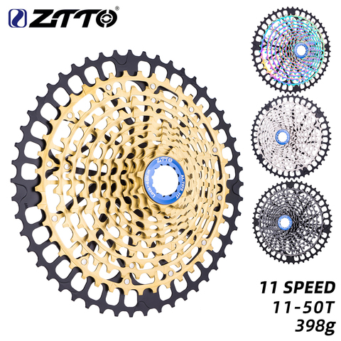 ZTTO-Cassette de 11 velocidades para bicicleta de montaña, Piñón dorado ultraligero, 11-50T, ULT, HG, 11 S ► Foto 1/6