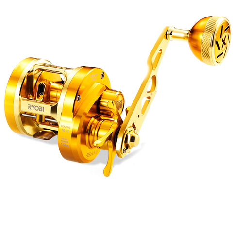 Marca japonesa Ryobi Varius calidad rollo lento jigging de metal completo carrete de rueda de tambor de 11BB luz jigging barco carrete para baitcasting ► Foto 1/5