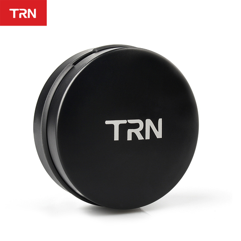 TRN-estuche de Metal para auriculares, caja de almacenamiento para auriculares, portátil, antipresión, con logotipo personalizable, para TRN ST1 VX M10 ► Foto 1/6