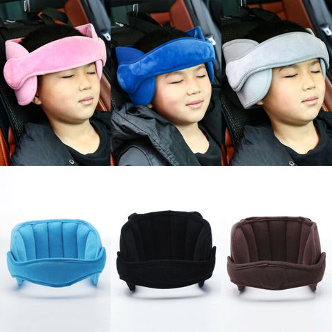 Soporte de cabeza de asiento de coche para bebés, almohada ajustable para dormir, fija, protección del cuello, reposacabezas de seguridad ► Foto 1/6