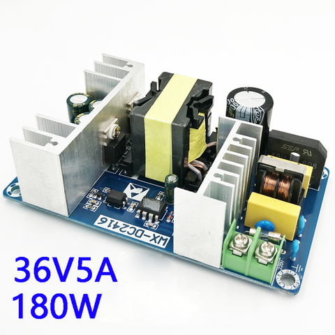 Módulo inversor de AC-DC, placa de alimentación conmutada, entrada de CA 100-240V Salida DC 36V 5A 180W, transformador de fuente de alimentación 110V 220V ► Foto 1/5