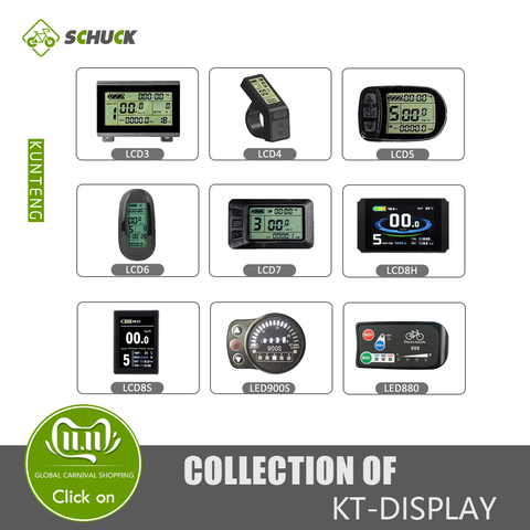 E-bikekt-pantalla LED LCD para bicicleta eléctrica, Panel Controlador USB, LCD5 LCD3 LCD6LCD8 LED900s 880 ► Foto 1/1