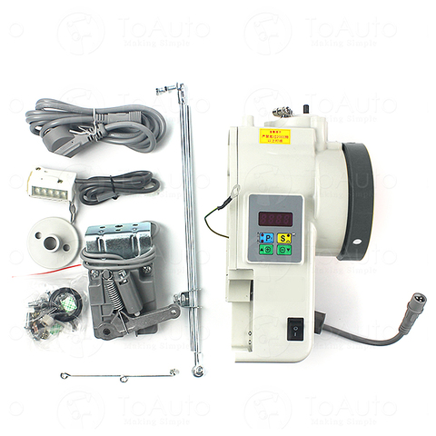 ServoMotor de accionamiento directo integrado para máquina de coser, ServoMotor adecuado para Máquina De Coser Industrial de repuesto, 550/750/1000W ► Foto 1/6