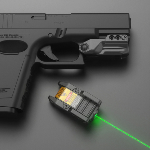 Pistola láser de mano verde recargable integrada, 9mm, para Sig Sauer P320, Walther P22, puntero óptico ► Foto 1/6