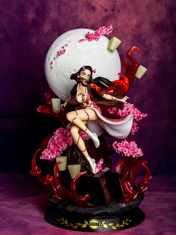 Demon Slayer-figura de acción de PVC de 31cm, estatua de Kamado Nezuko, Kimetsu no Yaiba GK, muñeca coleccionable en miniatura ► Foto 1/6