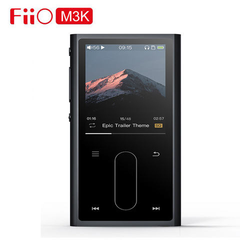 FiiO M3K deporte de Audio Mini pantalla Lcd Mp3 la música reproductor de Audio Mp 3 con voz descodificador para estudiante los niños con auriculares EM3K opcional ► Foto 1/6