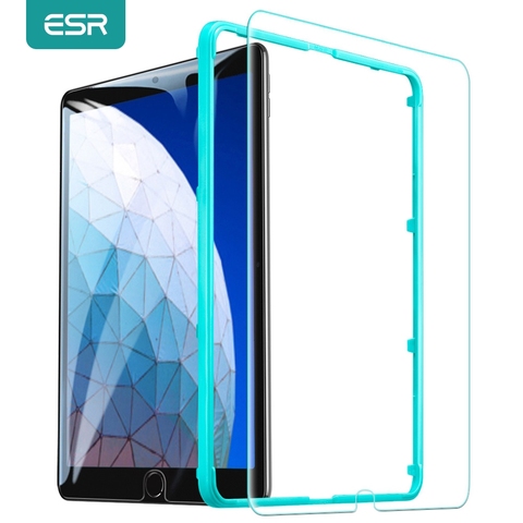 ESR Protector de pantalla para iPad 2022 Pro 2022/2022/iPad 3 2/para iPad Pro 12,9/11/10/5/9 7 iPad 7/6/5 Mini 5/4 de vidrio templado ► Foto 1/6